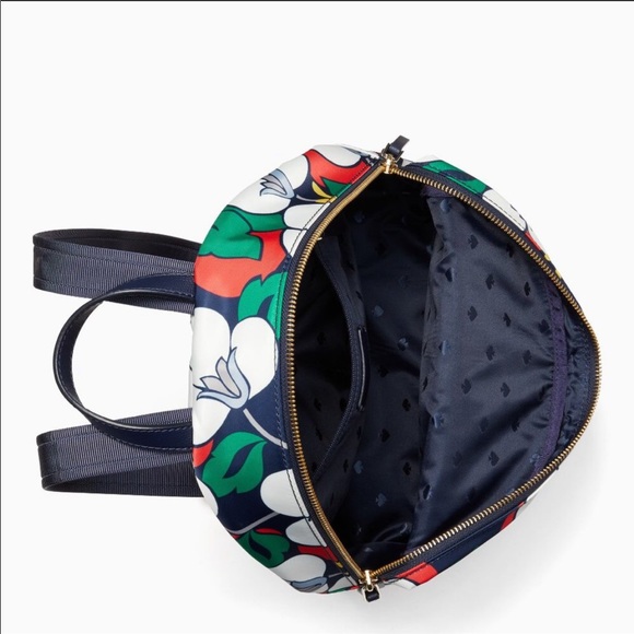 NWT Kate Spade Women's Dawn Breezy Floral Backpack - Picture 4 of 10
